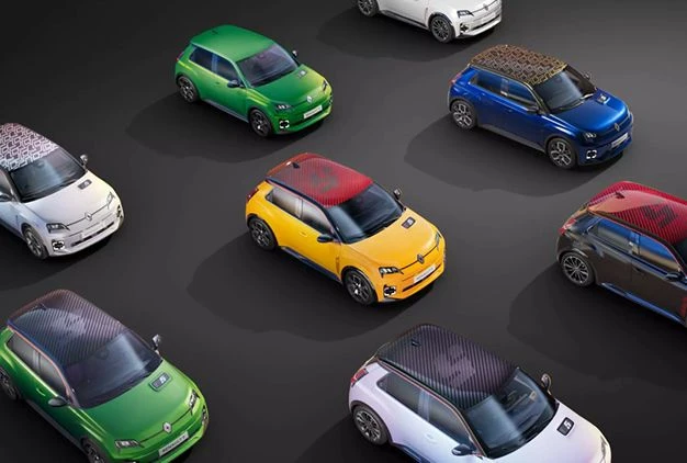 Vibrant retro design